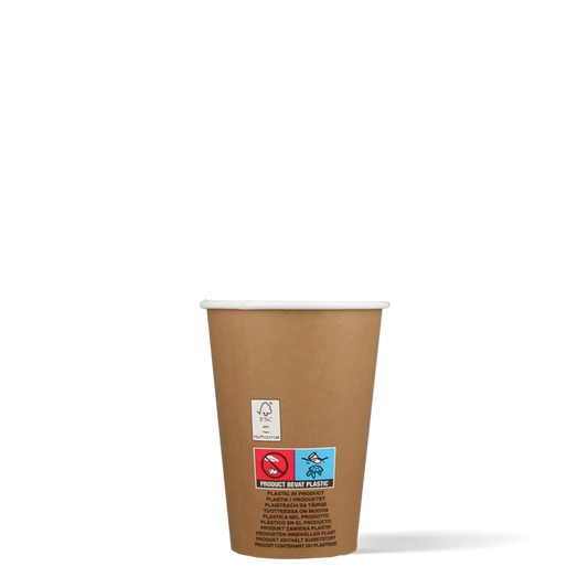 Koffiebekers - FSC® Kraft - 180cc/7.5oz - 2.500 st/ds