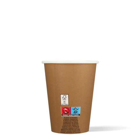 Lattebekers - FSC® Kraft - 360cc/12oz - 1.000 st/ds