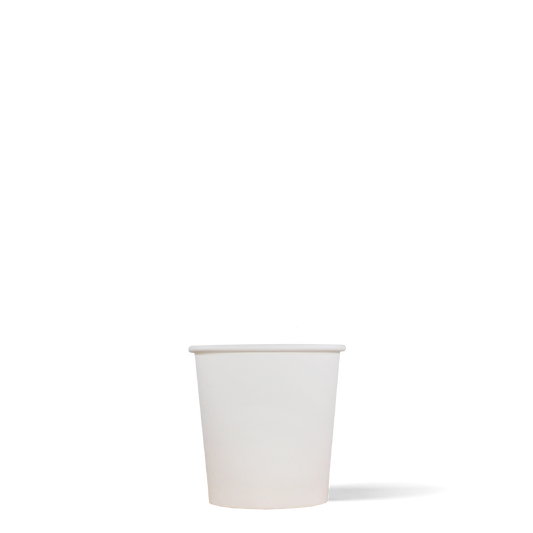 Espressobekers - wit - 120cc/4oz - 1.000 st/ds