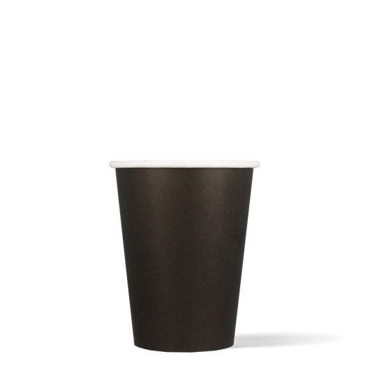 Lattebekers - FSC® - zwart - 360cc/12oz - 1000 st/ds