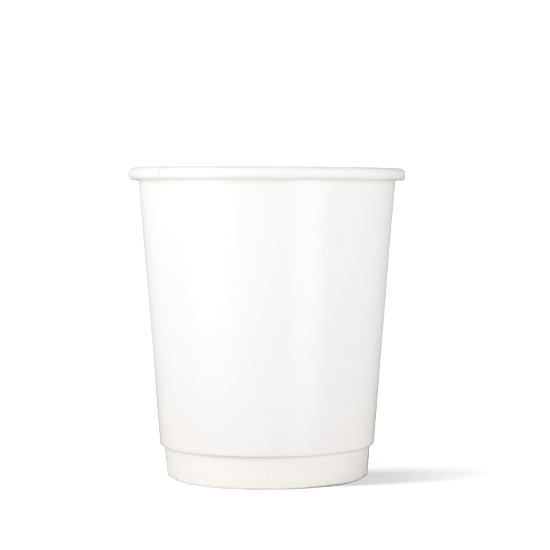 Cappuccinobekers - Double Wall - wit - 230cc/8oz - 500 st/ds